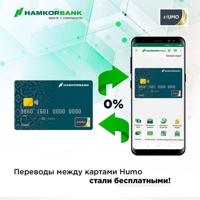 Переводы между картами стали бесплатными