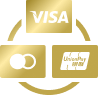 Visa, Master Card и Union Pay